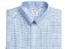 Brooks Brothers Men's Regent Slim-Fit Stretch Non-Iron Check Dress Shirt Blue Size 15-33
