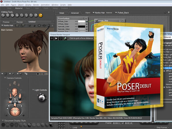poser debut software