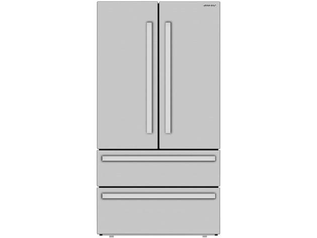 Sharp SJG2351FS 22 Cu. Ft. Stainless Steel Ft. 4-Door Refrigerator