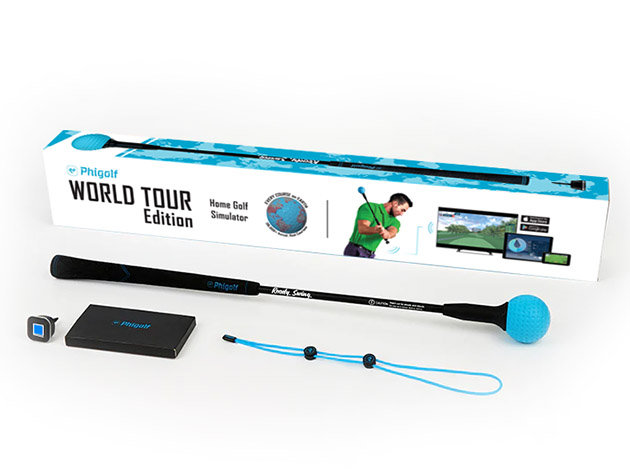Phigolf World Tour Edition: Special Sensor with 38,000+ Actual, Real Golf Courses
