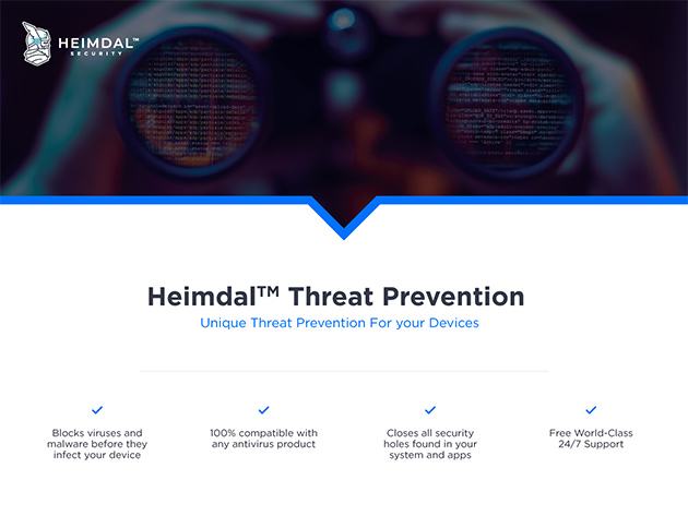 Heimdal™ Threat Prevention Home Plan: 5-Yr Subscription