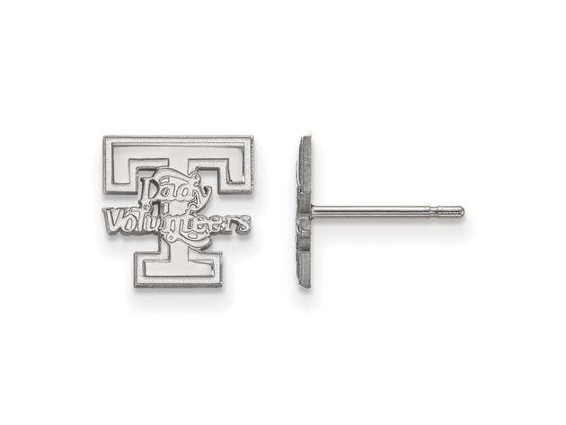 14k White Gold University of Tennessee XS (Tiny) Post Earrings