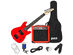 LyxPro 30" Electric Guitar with 20W Amp (Right-Handed/Red)