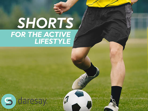 Athletic Shorts for Men with Pockets (3-Pack, Set E/2X-Large)