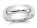 Mens or Ladies 10K White Gold 6mm Comfort Fit Wedding Band - 14