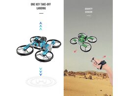 TopSpeedDrones | 2 in 1 Foldable Multifunction Quadcopter with Headless Mode