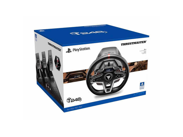 Thrustmaster T248PS5WHEEL T248 Racing Wheel & Magnetic Pedals for PS5/PS4/PC