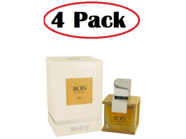4 Pack of Armaf Bois Luxura by Armaf Eau De Toilette Spray 3.4 oz