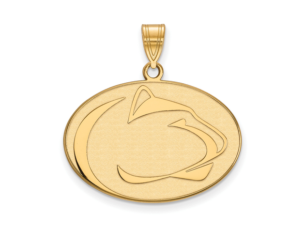 NCAA 14k Yellow Gold Penn State Large Pendant