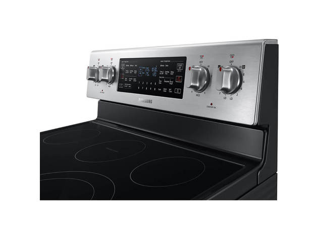 Samsung NE59M6850SS 5.9 Cu. Ft. Flex Duo Stainless Steel Electric Range