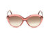 Tom Ford Shiny Pink & Gradient Brown Round Sunglasses (Store-Display Model)