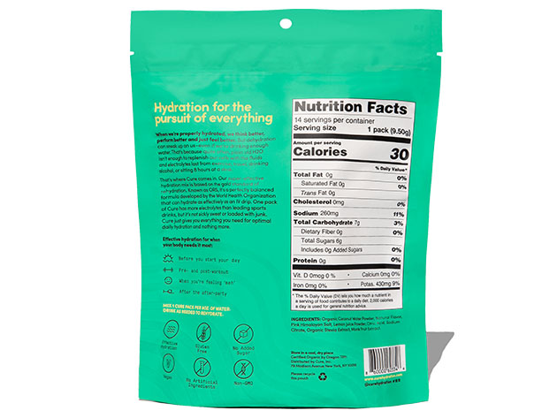 Cure Hydration Mix: 14-Pack