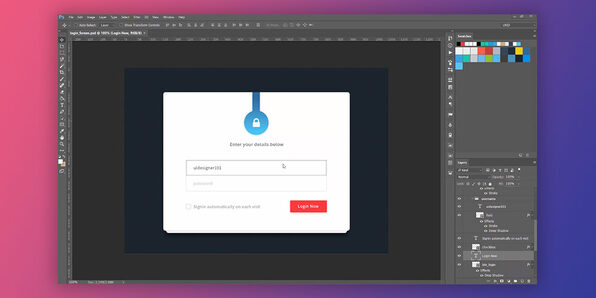 UI Design With Photoshop: From Beginner To Expert - Product Image