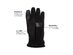Isotoner Signature Men's Stretch smarTouch Gloves Black Size Medium