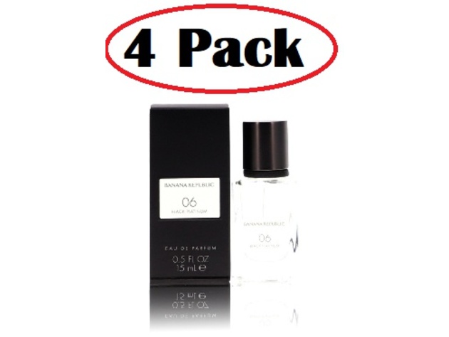 4 Pack of Banana Republic 06 Black Platinum by Banana Republic Eau