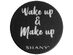 SHANY Mobile Phone Holder - Collapsible iPhone or Samsung Phone Grip & Stand with Custom Makeup Quote - WAKE UP AND MAKEUP