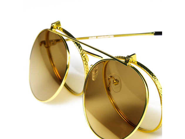 The Huncho Sunglasses Gold / Gold