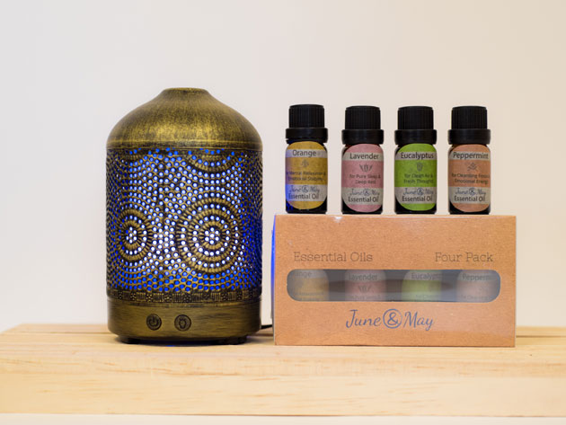 June & May Aroma Essential Oil Diffuser