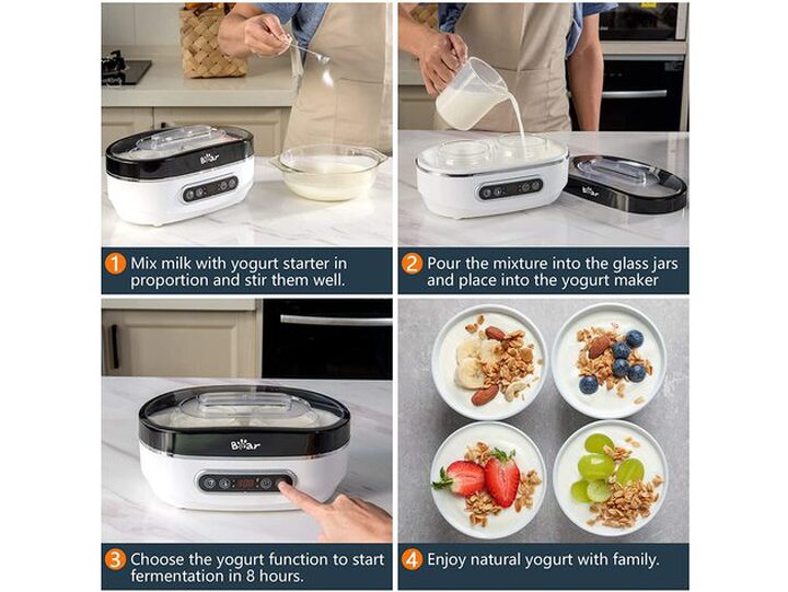  Bear Air Fryer and Bear Yogurt Maker: Home & Kitchen