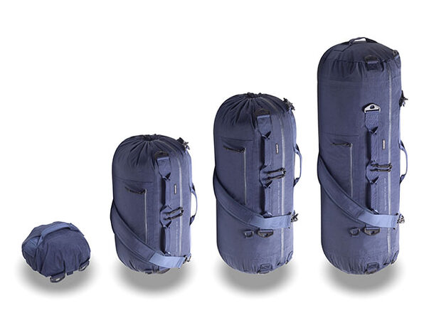 navy blue travel bag