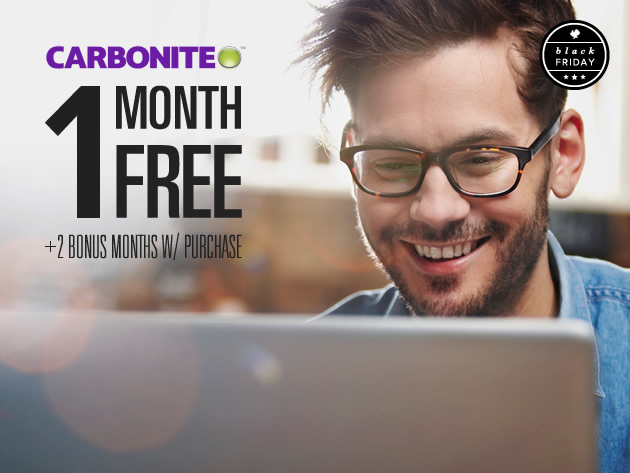 Automatic Backup of All Your Files Securely with Carbonite - FREE for 30 Days