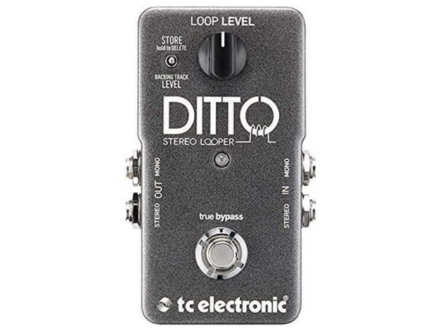 TC Electronic Ditto Loop Import/Export Stereo Looper Star Jam&Backing Track-Gray (Used, Damaged Retail Box)