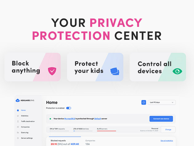 AdGuard DNS: 5-Yr Subscription