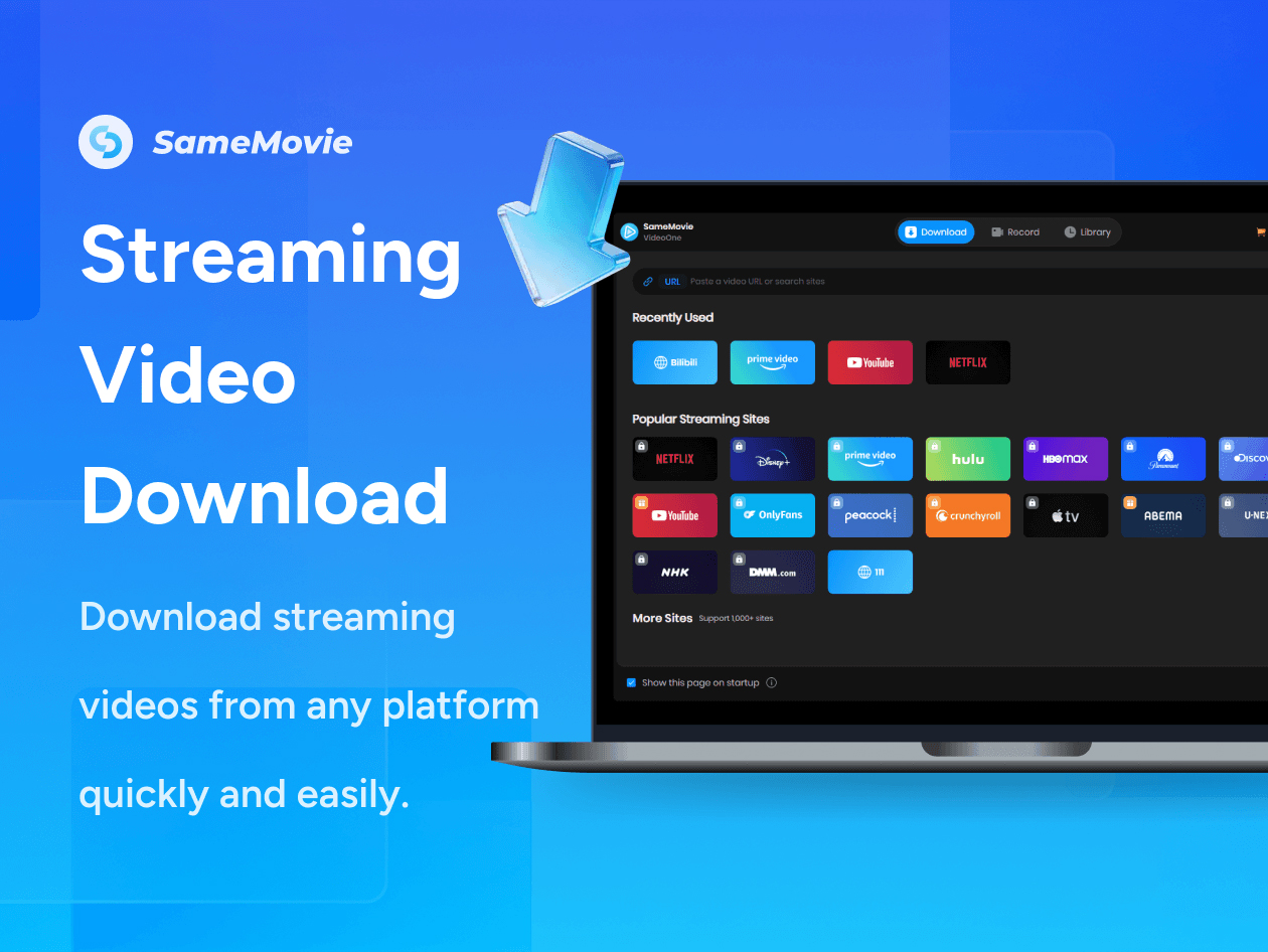 SameMovie All-In-One Video Downloader (Windows)