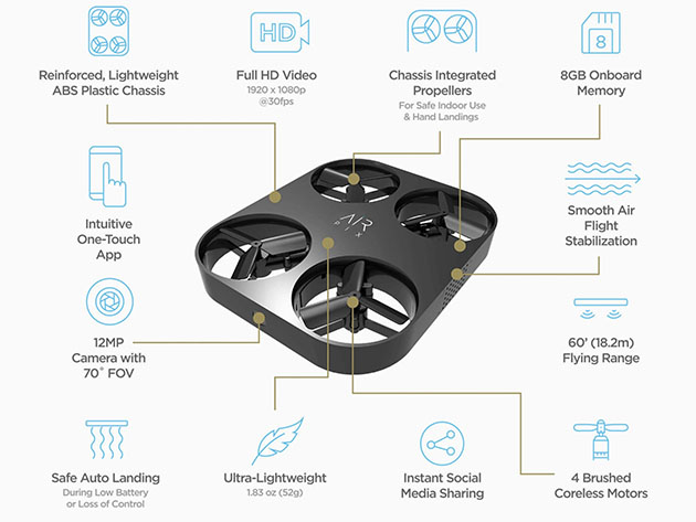 AIR PIX: Pocket-Sized Flying Camera