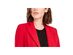 Bar III Women's Crepe Peplum Blazer Red Size 2