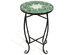 Costway Outdoor Indoor Accent Table Plant Stand Scheme Garden Steel Green - Multicolor