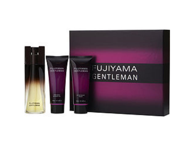 FUJIYAMA GENTLEMAN by Succes de Paris EDT SPRAY 3.3 OZ & AFTERSHAVE BALM 3.3 OZ & SHOWER GEL 3.3 OZ For MEN