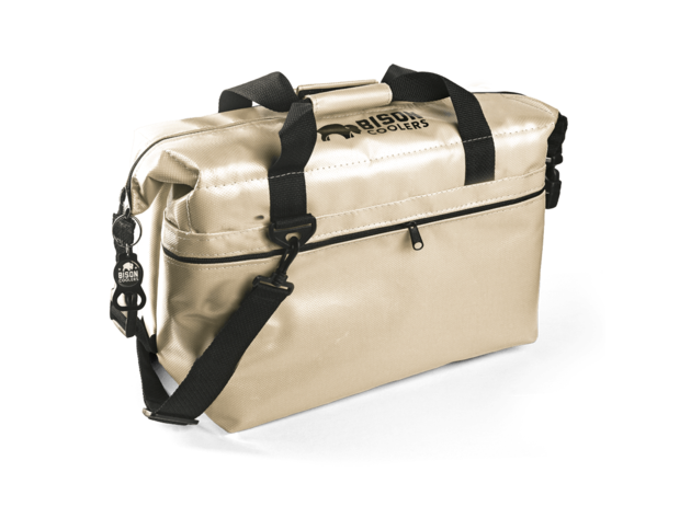 Tan Bison 24 Can SoftPak Cooler Bag 