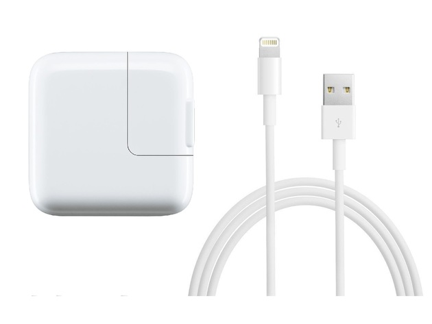 Apple 12W USB Fast Power Adapter with 1 Meter Lightning Cable for iPhone & iPad