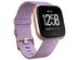 Fitbit Versa Special Edition Smart Watch One Size S & L Bands Lavender Woven