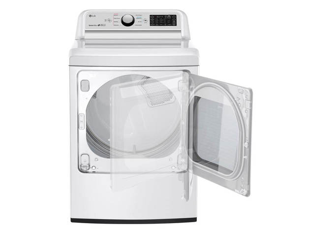 LG DLE7300WE 7.3 cu. ft. Smart Wi-Fi Enabled Electric Dryer with Sensor Dry Technology
