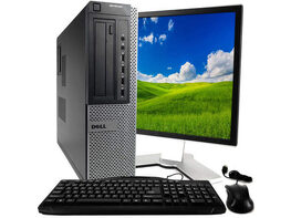Dell OptiPlex 7010 Desktop Computer PC, 3.20 GHz Intel i5 Quad Core Gen 3, 8GB DDR3 RAM, 120GB Solid State Drive (SSD) SSD Hard Drive, Windows 10 Home 64bit (Renewed)