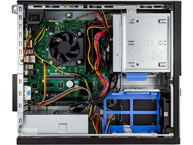 Powerful Dell Desktop Computer, 6th Gen Intel Core i5, 500GB Ultra-Fast Solid-State Storage, Upgraded and Built for Modern Home & Office, 16GB DDR4 RAM, WIFI, Windows 10 (Renewed)