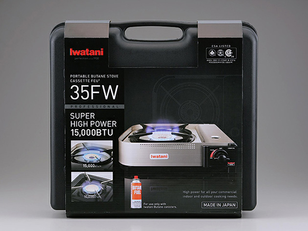 35FW High-Powered Portable Butane Stove