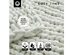 Yanis Chunky Knit Throw Cream White / 40"x60"