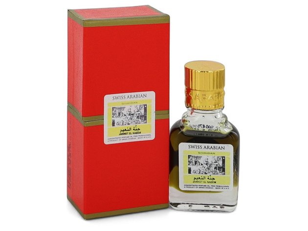 Jannet El Naeem by Swiss Arabian Concentrated Perfume Oil Free From Alcohol (Unisex) .30 oz