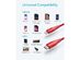Anker USB C to Lightning Cable [ Apple Mfi Certified] Red / 3ft
