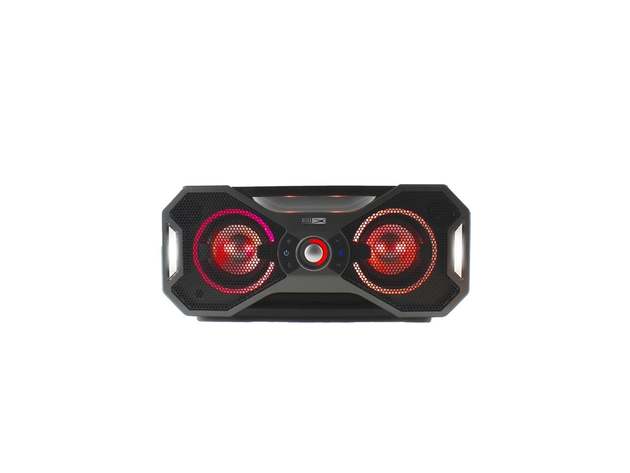 Altec Lansing Mix 2.0 Bluetooth Party Speaker with Lighting Effects IP67 Speaker, IMW997-BLK, Black (Certified Refurbished)