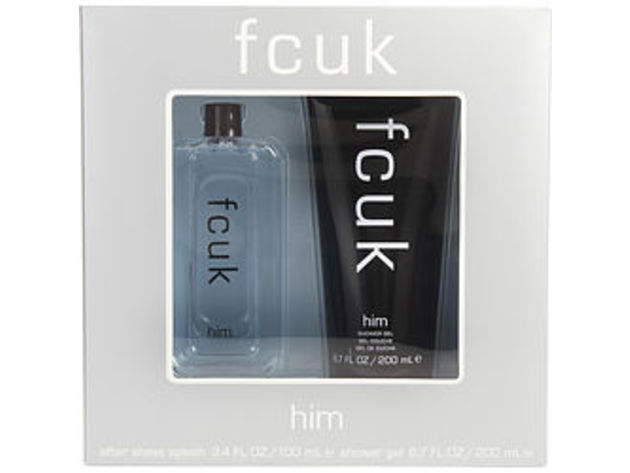 FCUK by French Connection AFTERSHAVE SPLASH 3.4 OZ & SHOWER GEL 6.7 OZ For MEN
