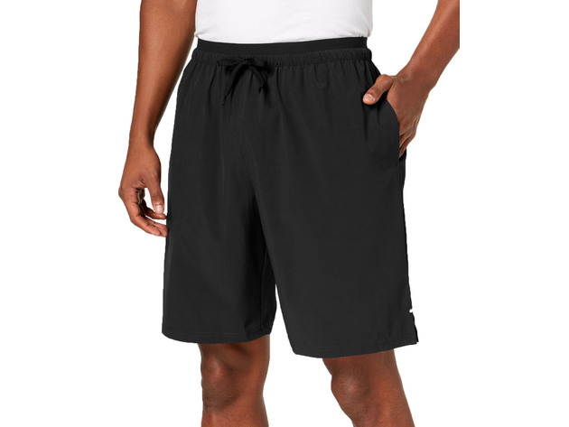 Ideology Men's Woven Shorts Black Size Extra Large