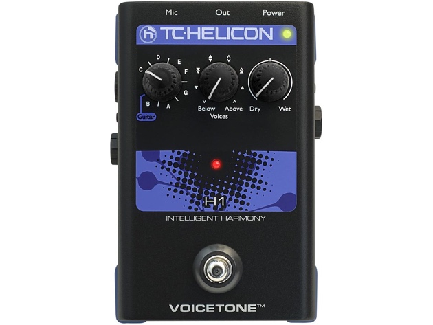 TC Electronics 996012005 Singles VoiceTone H1 Vocal Effects Processor - Black (Used, Damaged Retail Box)