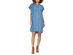 Style & Co Women's High-Low Chambray Shirt Dress  Blue Size Extra Small