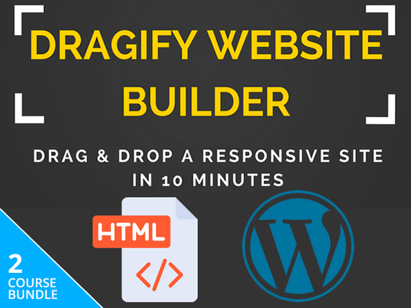 Dragify HTML + WordPress Website Builder Bundle: Lifetime Subscription