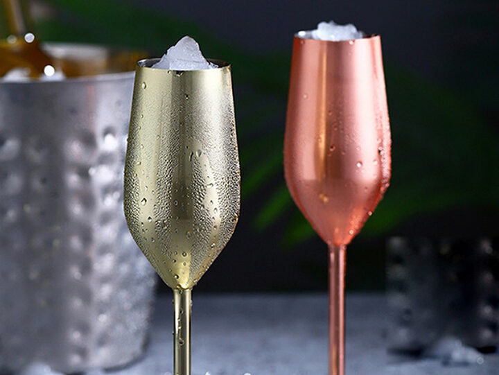 BRUMATE- Champagne Flute 12oz Glitter Rose Gold – Luka Life + Style