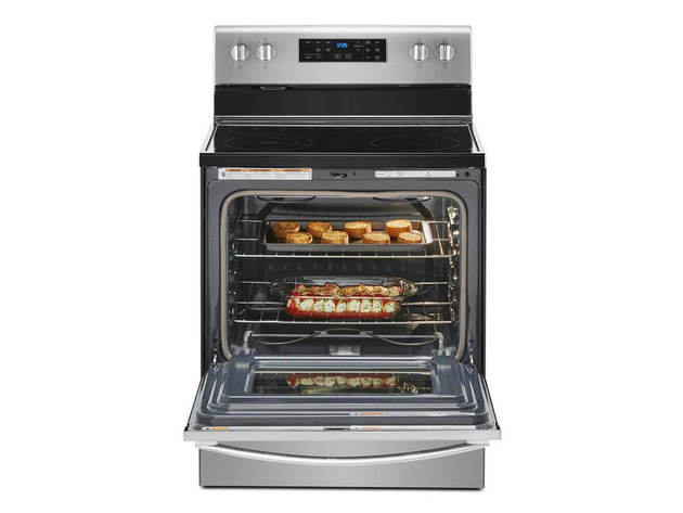 Whirlpool WFE525S0JZ 5.3 Cu.Ft. Stainless Freestanding Electric Range